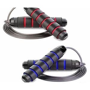 NEW ~ AIZIYUO Let's Jump ~ 2 Rapid Speed Cable Fitness Training Gym Jump Ropes